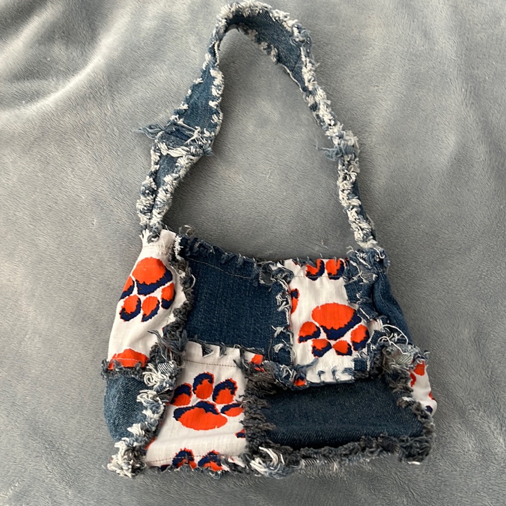 Patchwork Clemson Purse